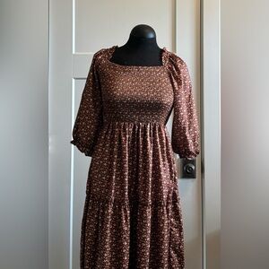 Elegant Floral Dress